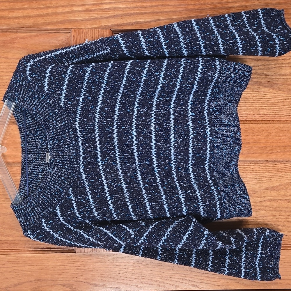 Free People 'Starlight' Striped Pullover Sweater Size SMALL - Picture 3 of 11
